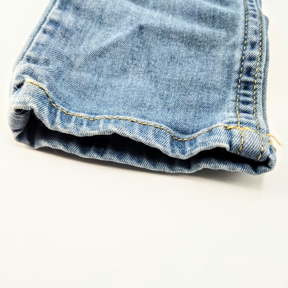 Kids Blue Levis Skinny Distressed Jeans - Picture 11 of 14
